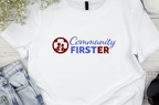 Community First ER Basic Logo Tee