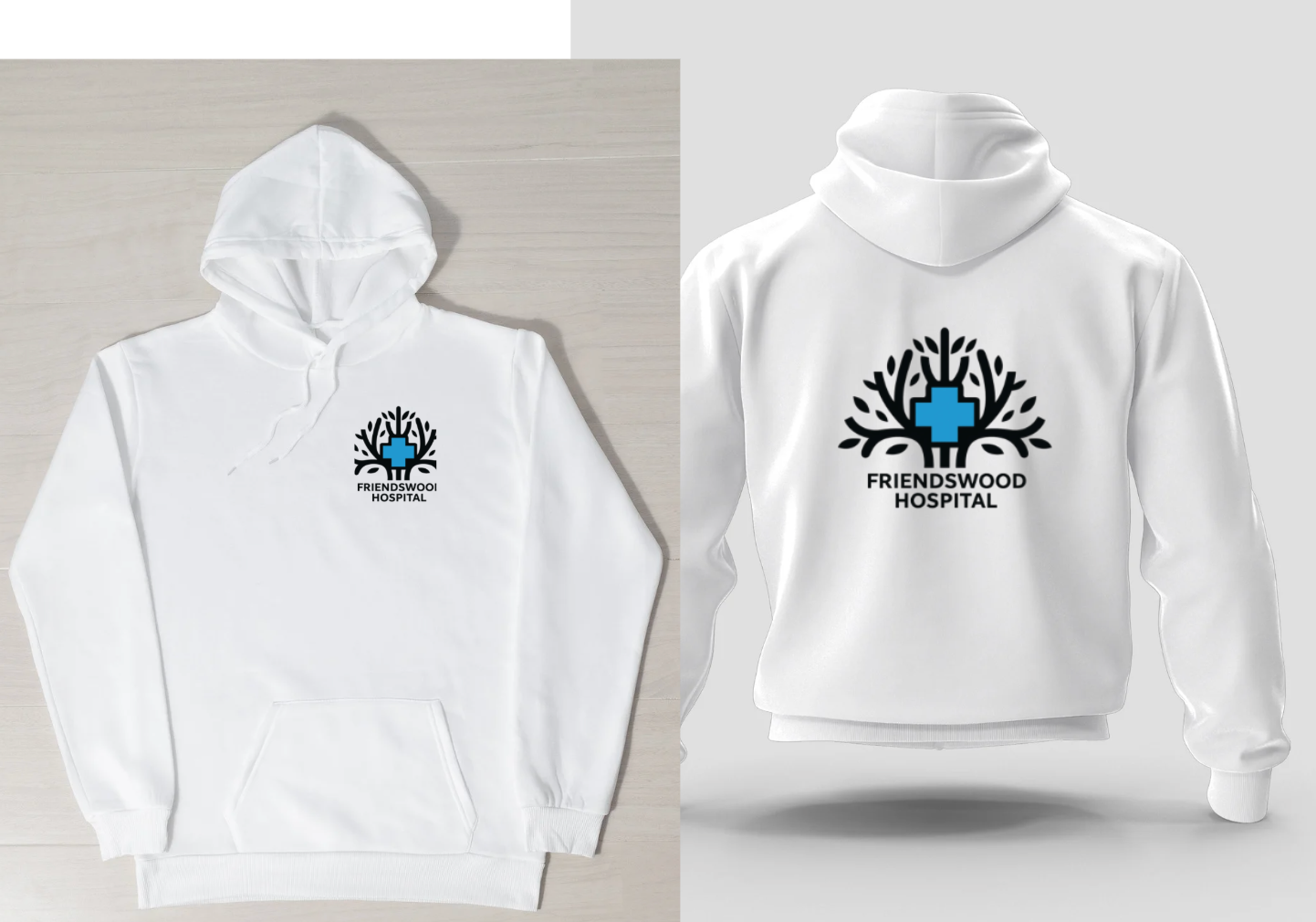 Friendswood Hospital Basic Logo Tee