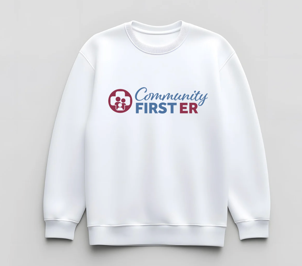 Community First ER Basic Logo Tee