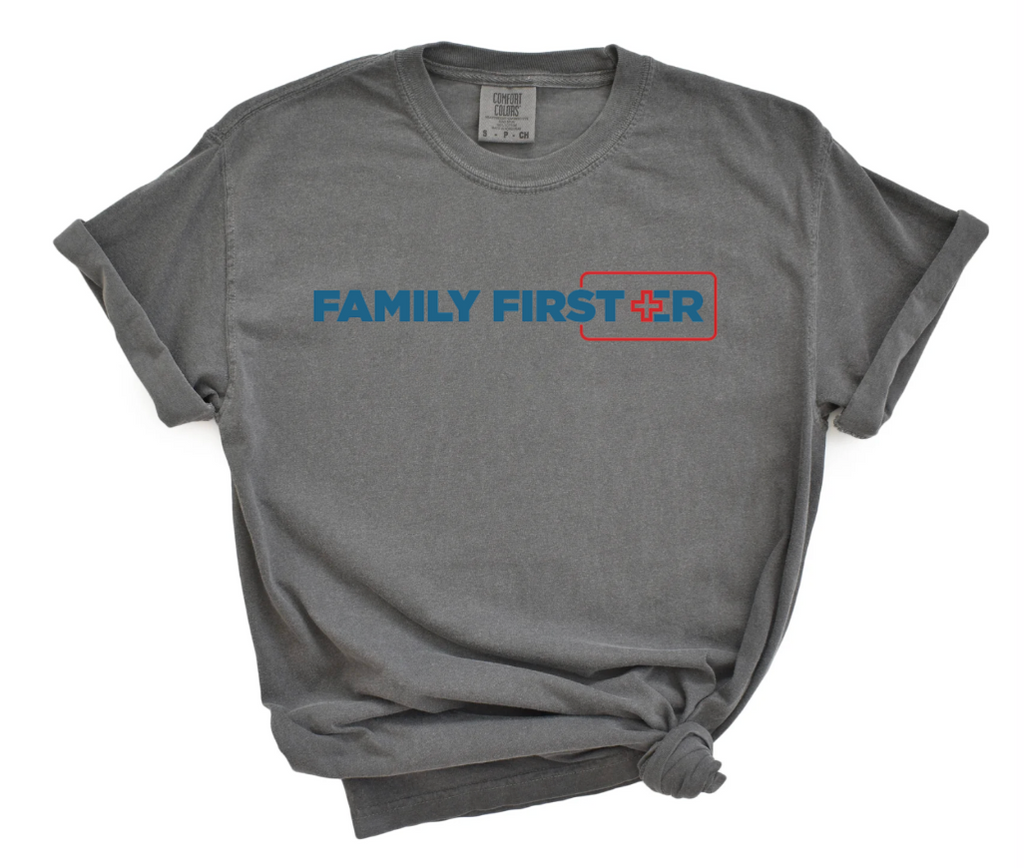 Family First ER Basic Logo Tee